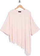 Renee C Lace Hem Asymmetric Top