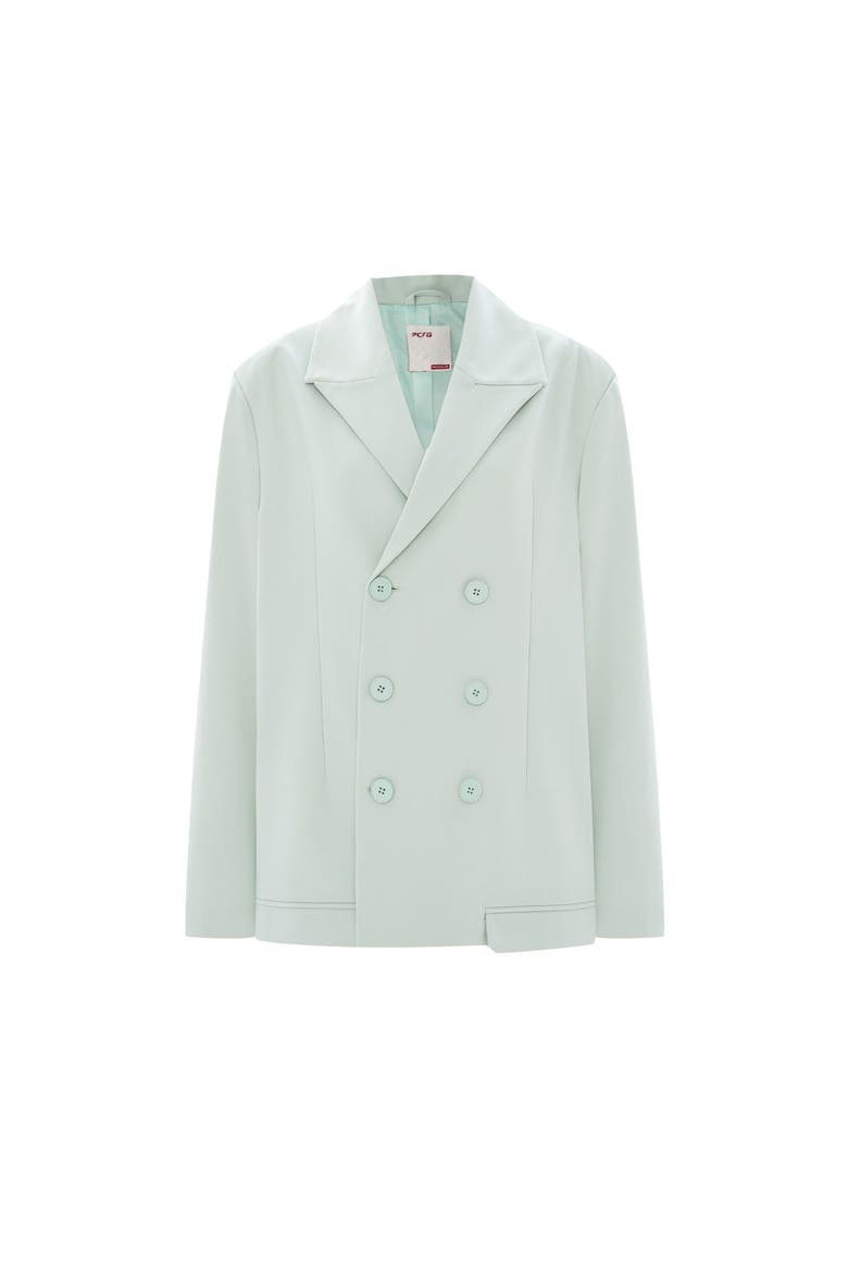Free Heaven Oversized Blazer, Main, color, Light Green