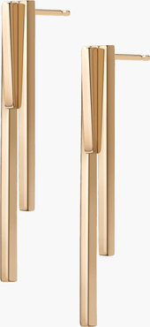 Aurate New York Tribar Ear Jacket Earrings