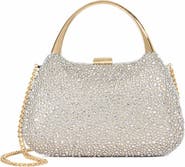 Dune London Beamings Crystal Embellished Top Handle Clutch