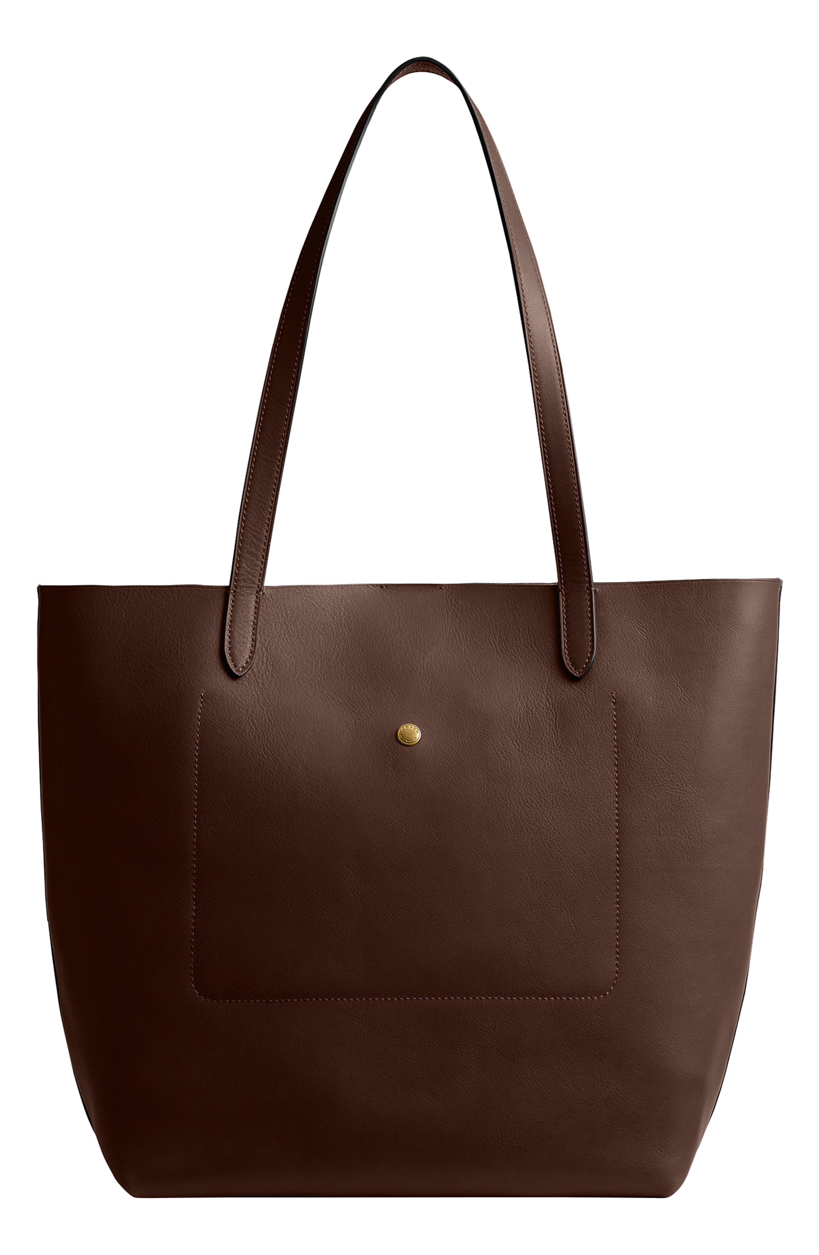 COACH manhattan natural grain leather tote (Women) | Nordstrom