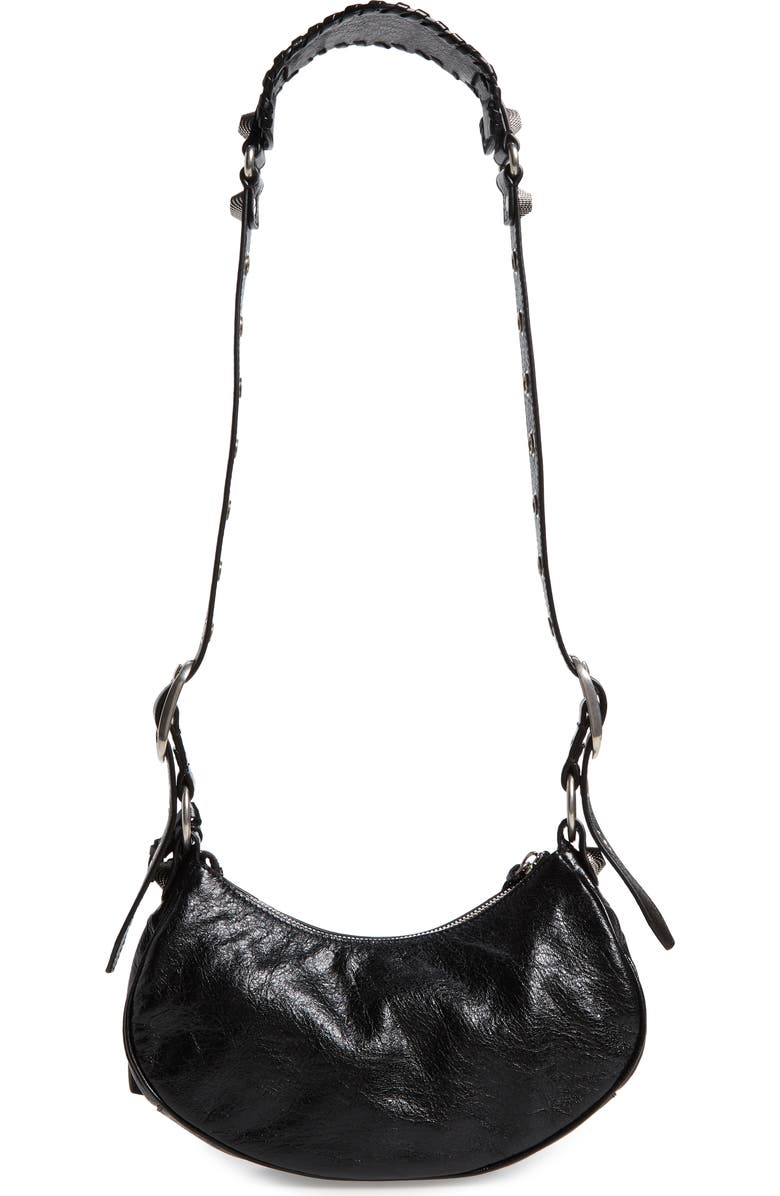 Balenciaga Extra Small Le Cagole Lambskin Shoulder Bag, Alternate, color,