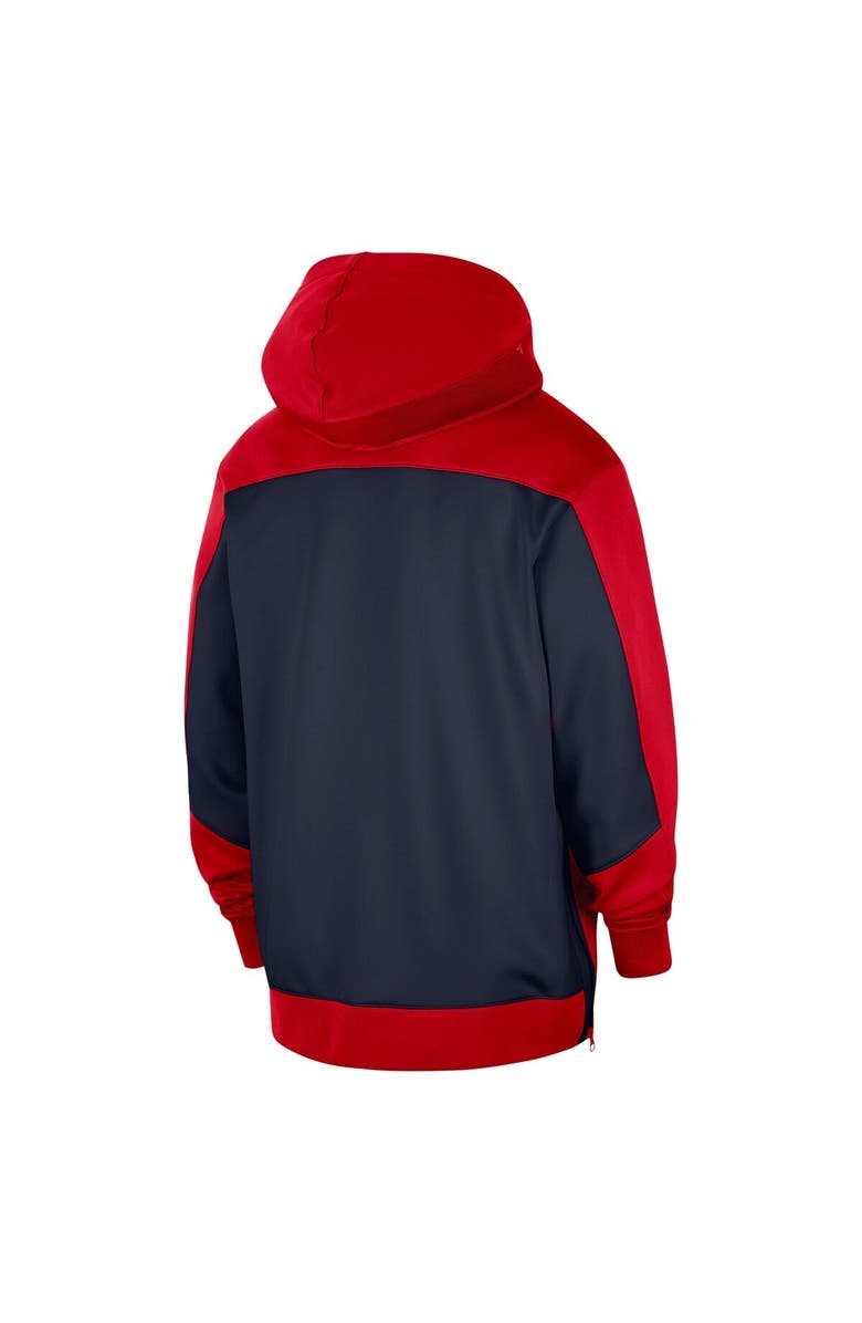 Nike Men's Nike Red New Orleans Pelicans Authentic On-Court Showtime Performance Full-Zip Hoodie, Alternate, color, Red