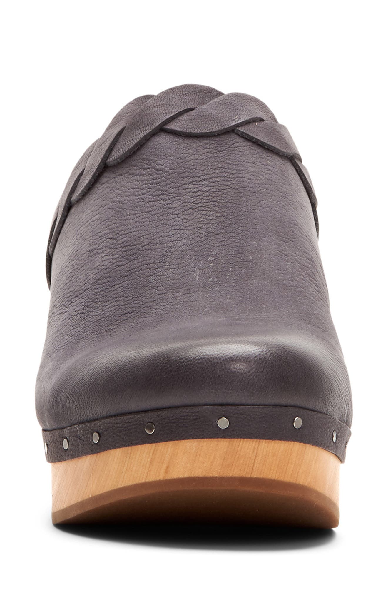 Mille Clog, Alternate, color, JEANS SUEDE