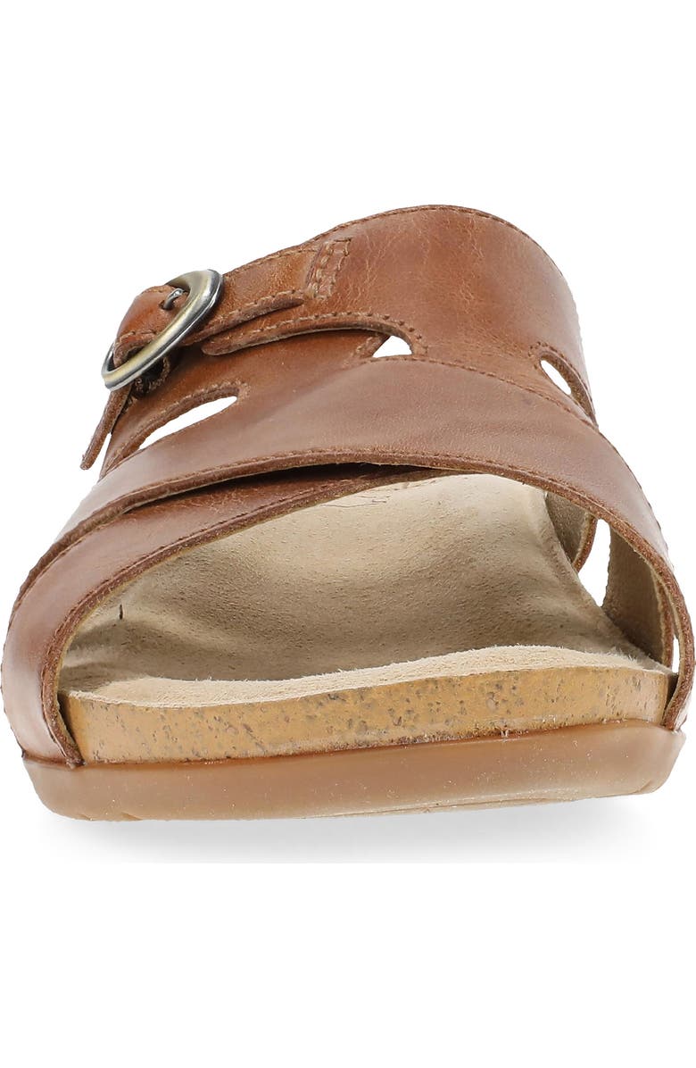 Dansko Regan Slide Sandal, Alternate, color, Toffee
