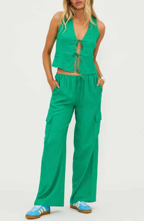 Beach Riot Amara Drawstring Cargo Cover-Up Pants
