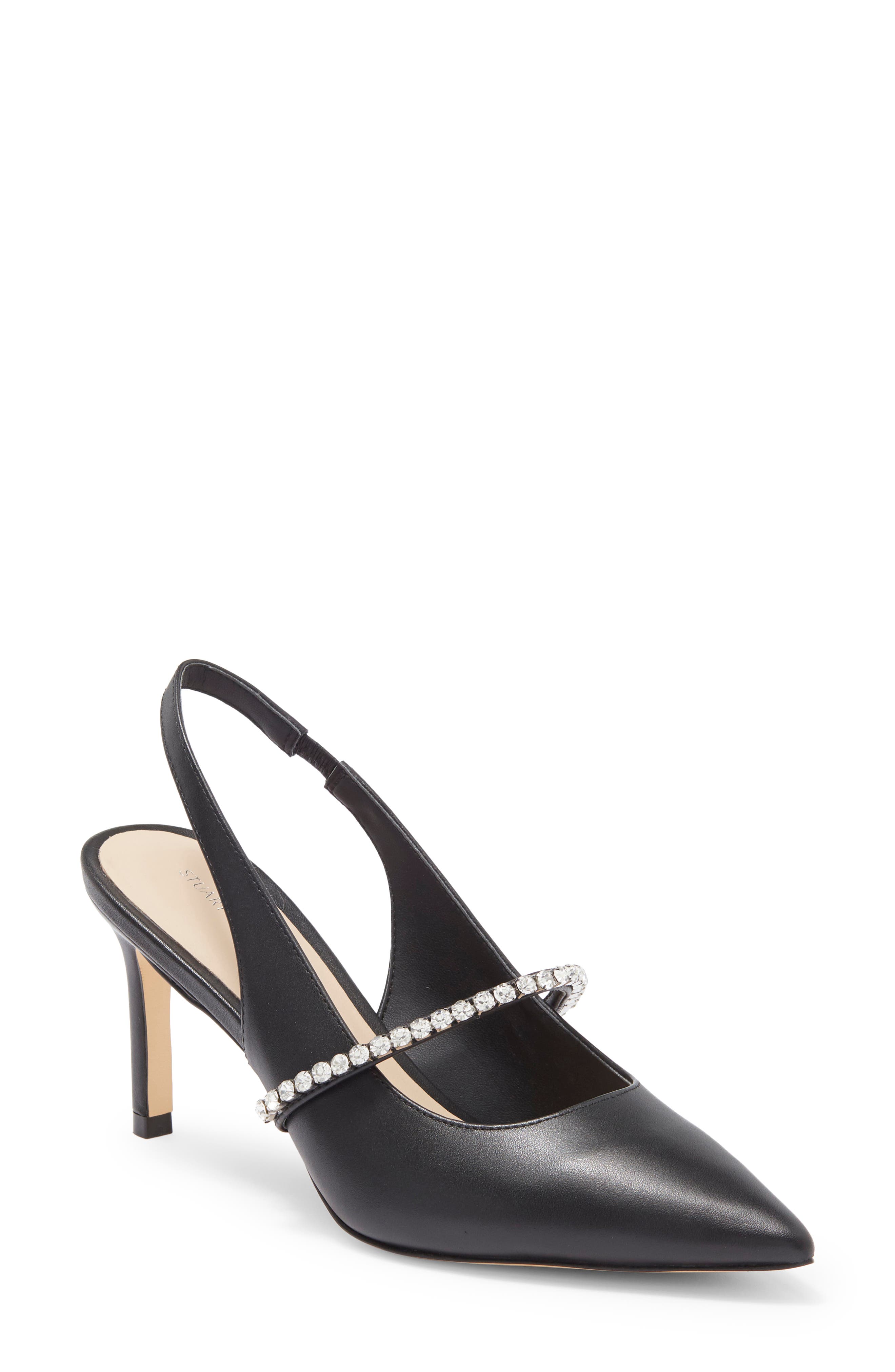 Stuart Weitzman Crystaline 75 Slingback Pump, Main, color, 