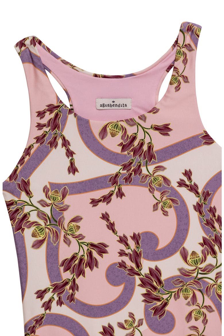 Kids' Lecci Aura One-Piece Swimsuit, Alternate, color, PINK