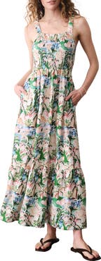 Marine Layer Selene Floral Maxi Dress