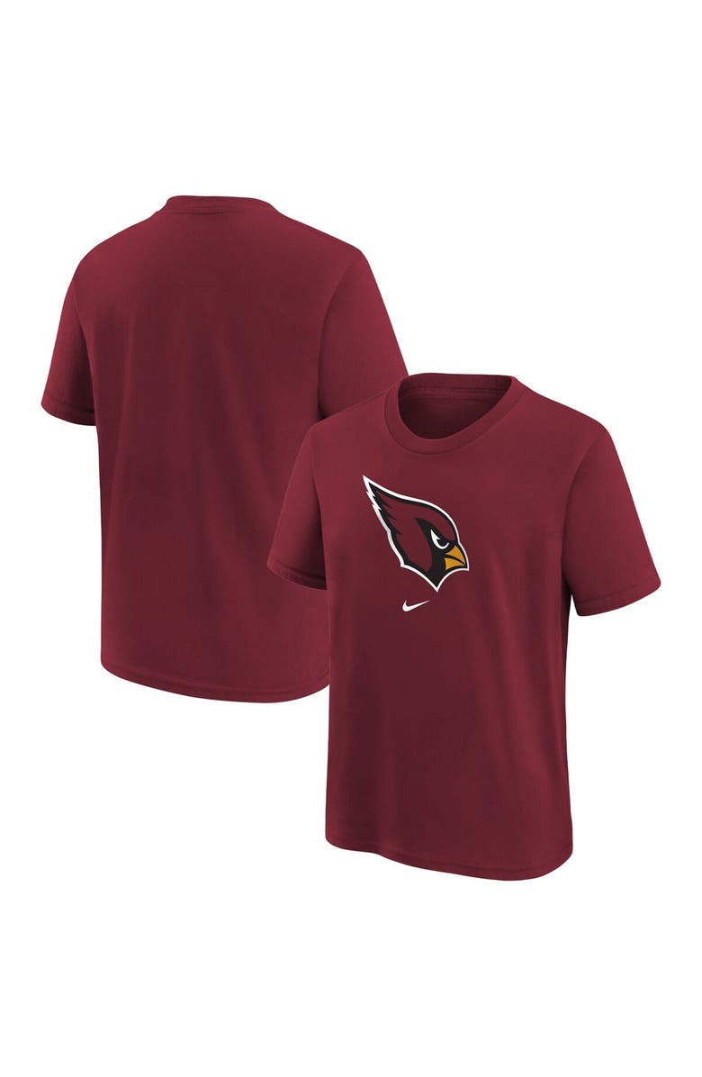 Nike Preschool Nike Cardinal Arizona Cardinals Team Wordmark T-Shirt, Main, color, 