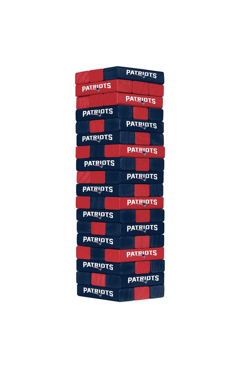 FOCO New England Patriots Stackable Blocks Game, Main, color, 