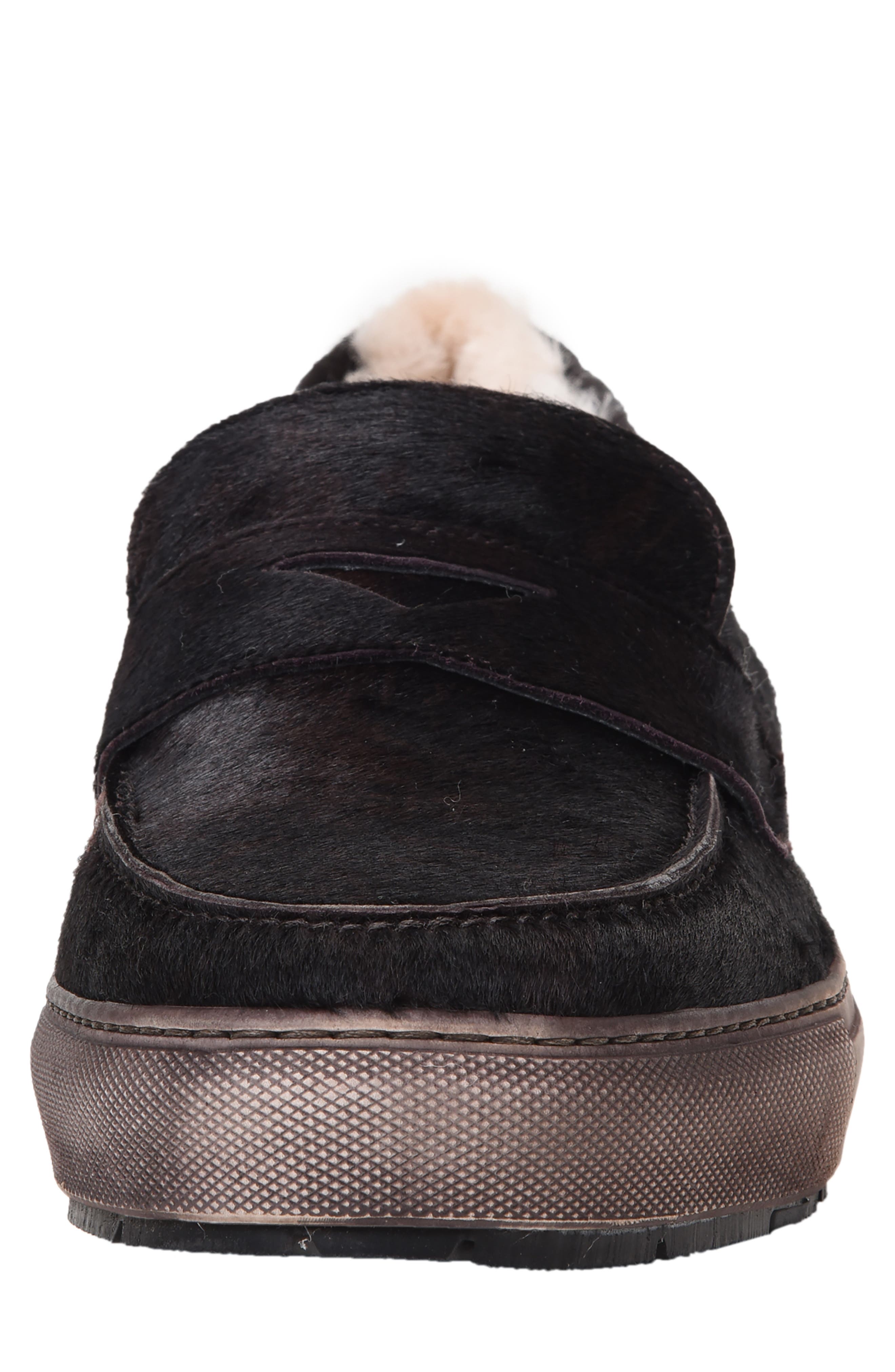 Ross & Snow Matteo Genuine Shearling Loafer Sneaker (Men 
