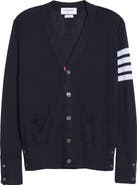 Thom Browne 4-Bar Merino Wool Cardigan