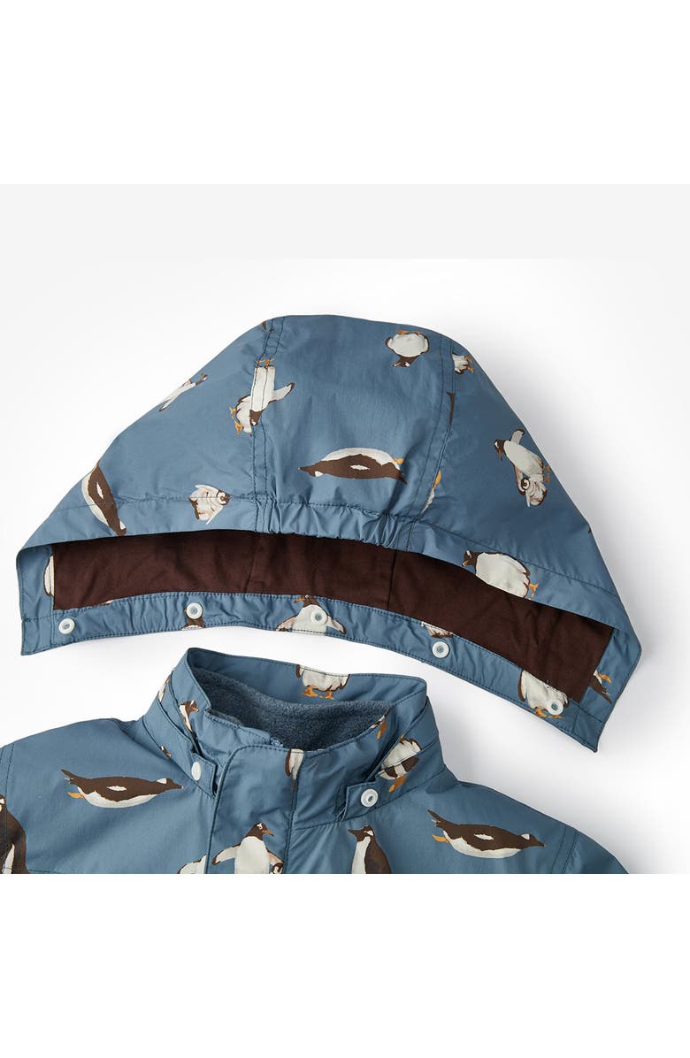 Milkbarn Hooded Windbreaker Jacket, Alternate, color, Penguin