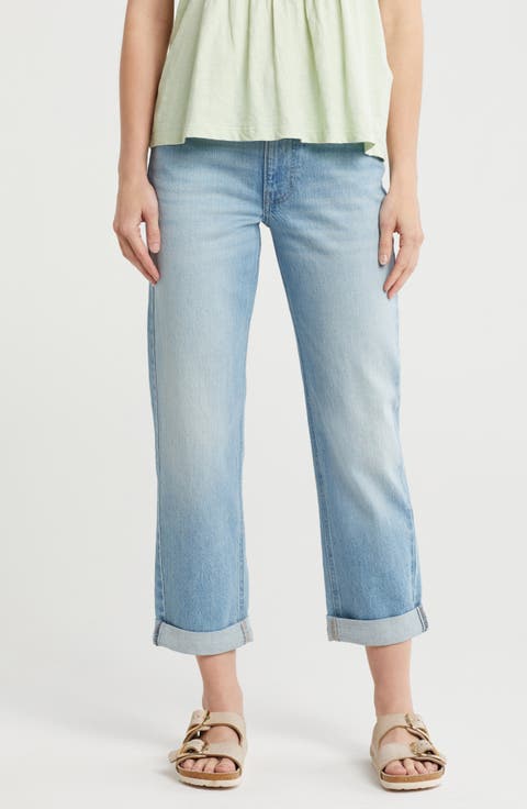 The Boy Jean Straight Leg Jeans (Symbol)