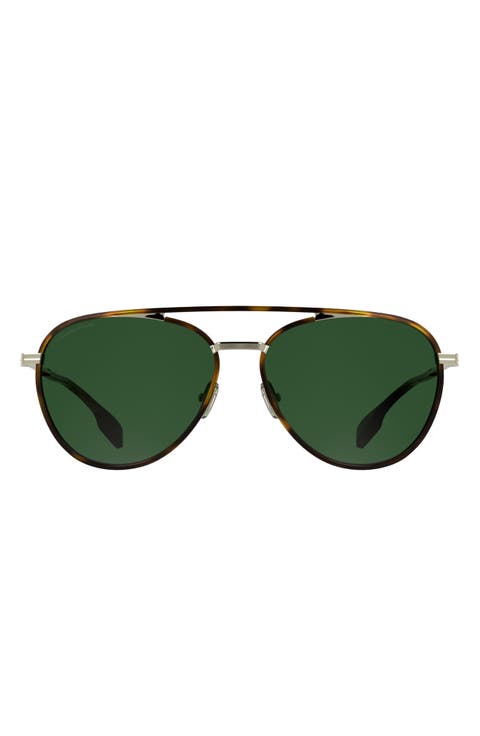 59mm Aviator Sunglasses