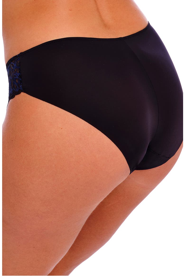 Emmaline Lace Briefs, Alternate, color, MIDNIGHT