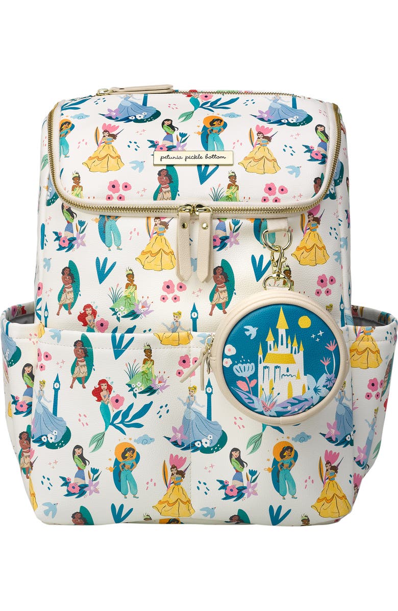 Petunia Pickle Bottom x Disney Princess Kindness Method Diaper Backpack, Main, color,