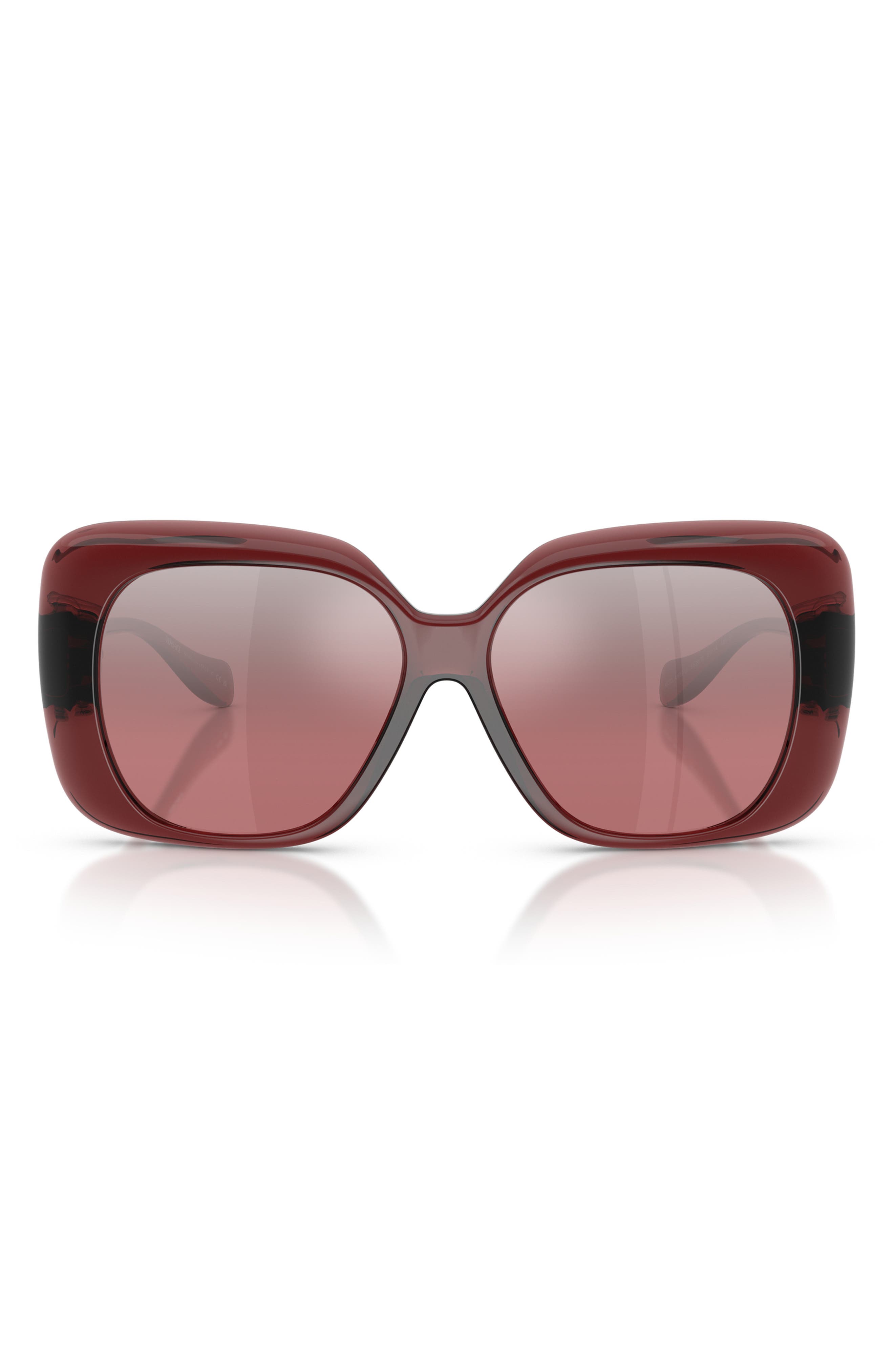 RED / PINK MIRROR SILVER