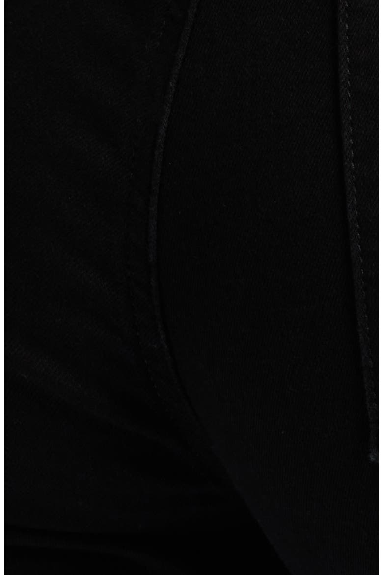 The Straight High Waist Pants, Alternate, color, BLACK
