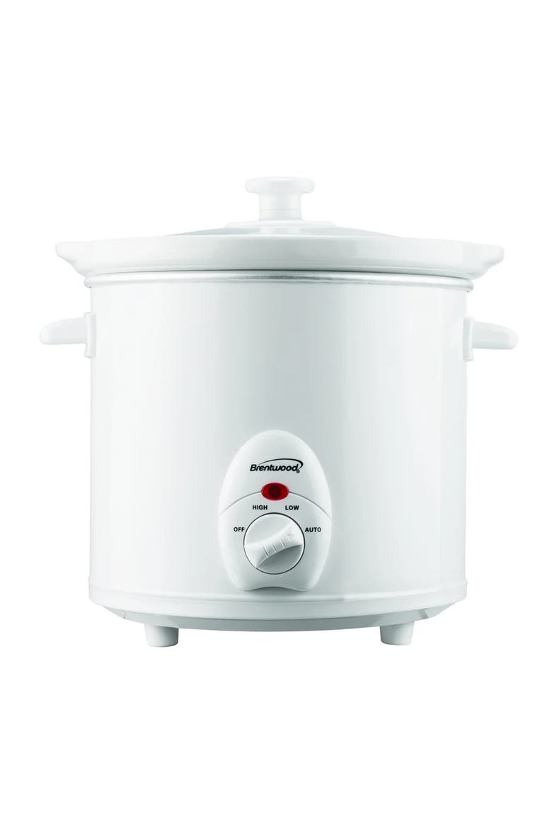 3 Quart Slow Cooker in White, Alternate, color, White