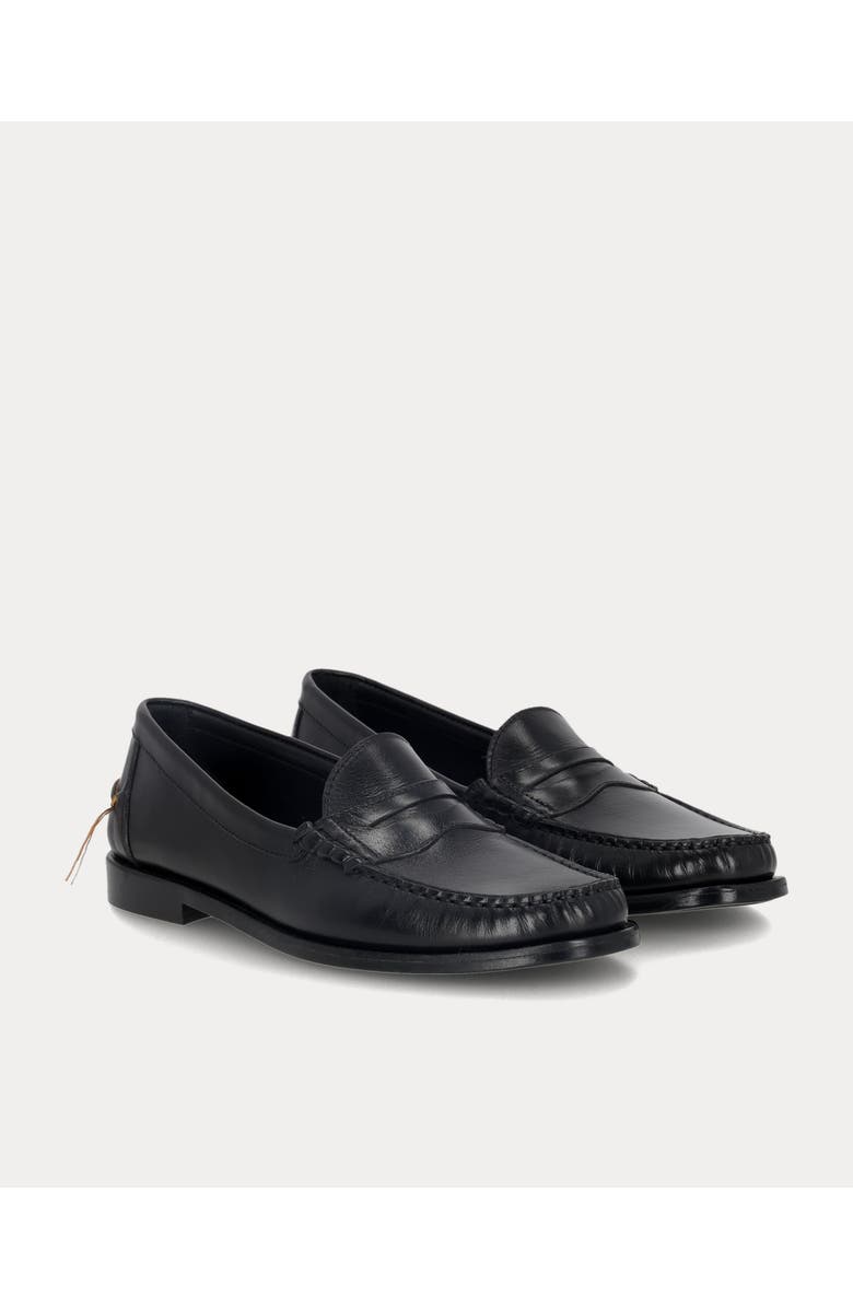 Fortela Valerie Calf Leather Loafer, Alternate, color, Black
