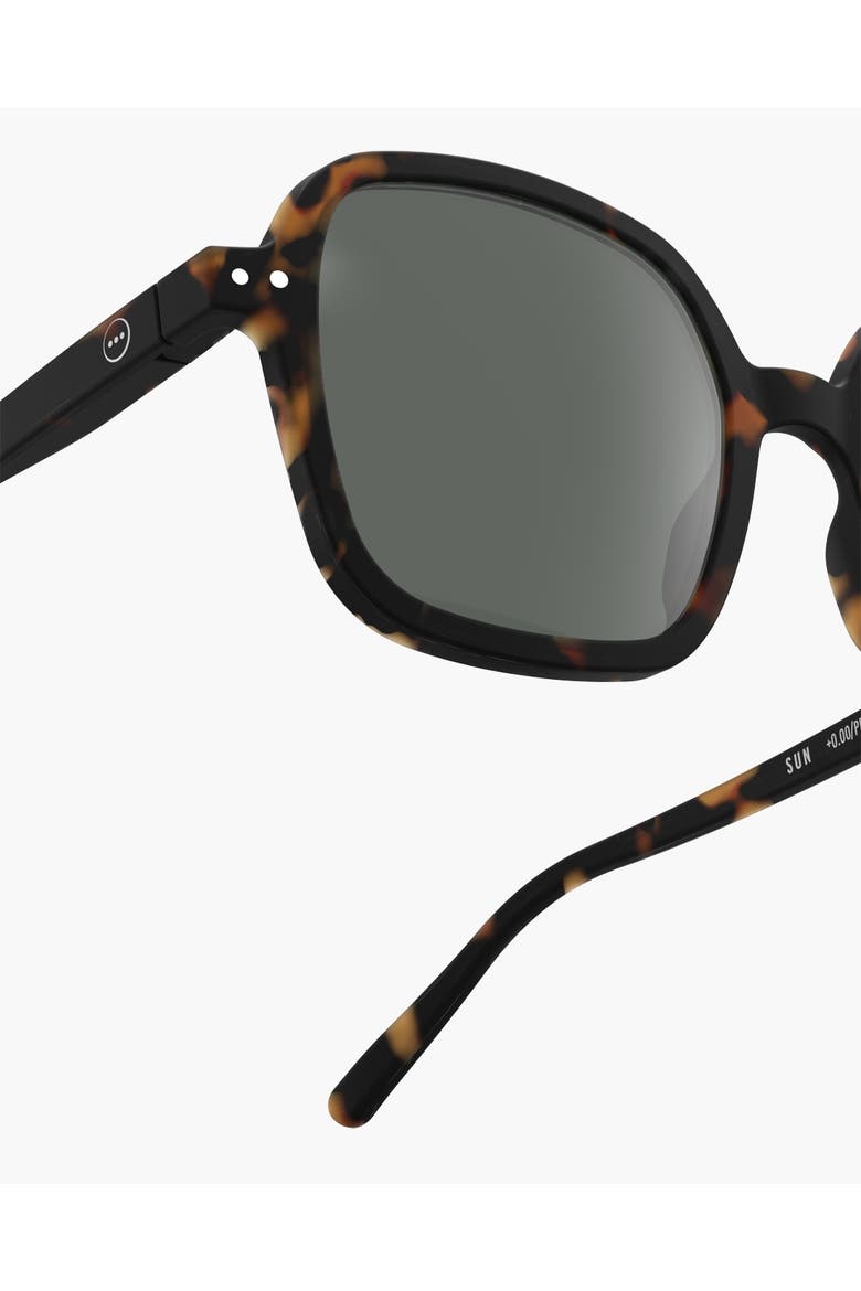 Office 52mm Square Sunglasses, Alternate, color, Tortoise