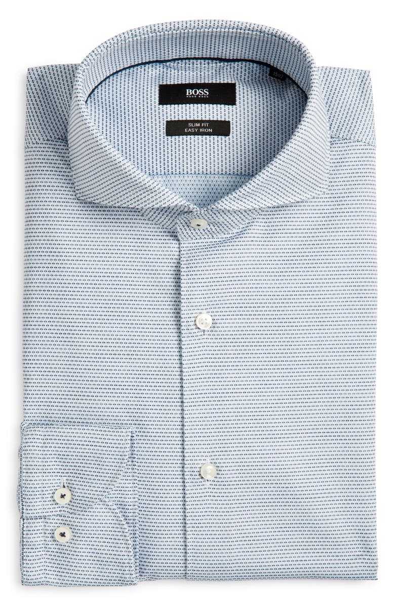 BOSS Jemerson Slim Fit Dress Shirt, Alternate, color, 