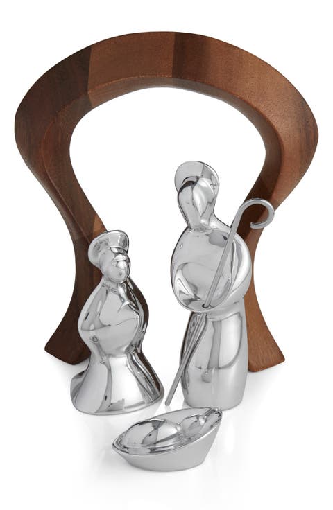 Miniature Nativity Set (4-Piece)