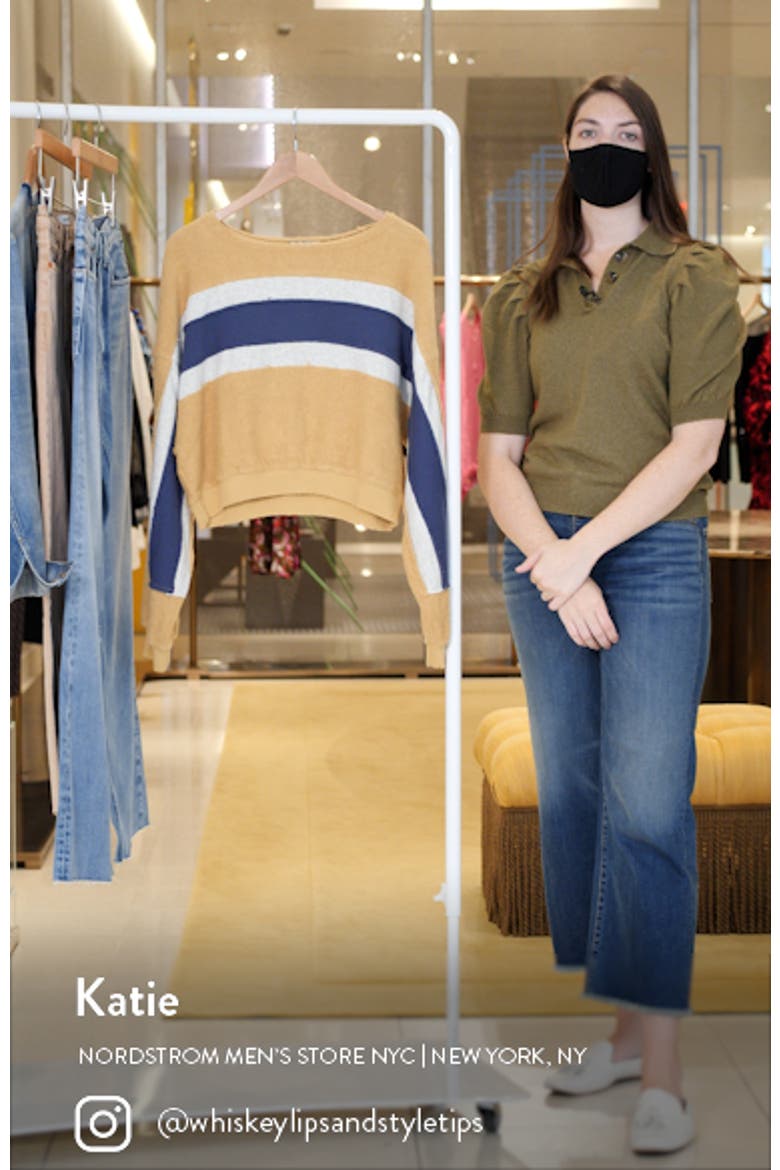 Palo Alto Cotton Blend Stripe Pullover video