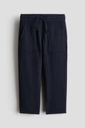 H&M Muslin Drawstring Trousers