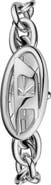 DIESEL® D-Era Oval Bracelet Watch, 39mm x 19mm