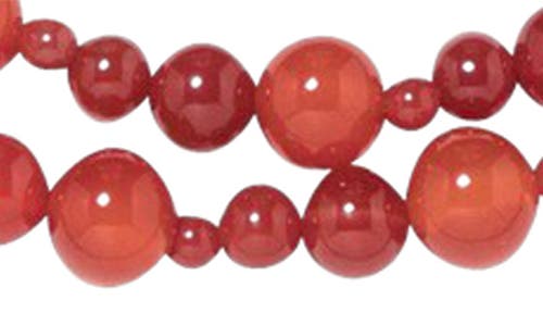 Jennifer Behr Veda Semiprecious Bead Necklace In Red