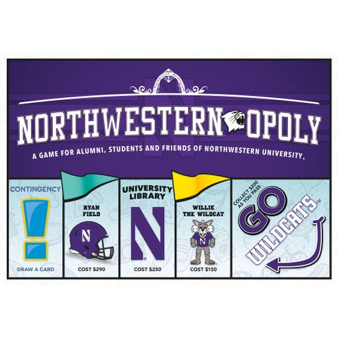 University Northwesternopoly Monopoly Board Game