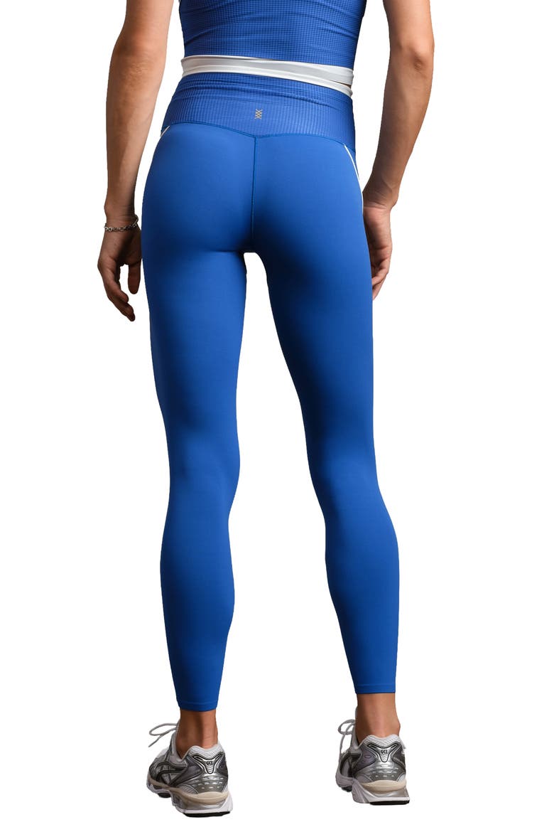 Doubletake High Waist 7/8 Leggings, Alternate, color, DEEP SEA BLUE
