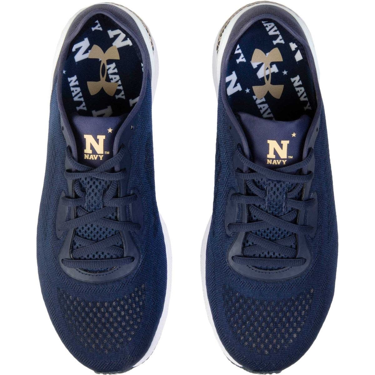 Under Armour Men's Under Armour Navy Navy Midshipmen HOVR Sonic 5 Running Shoes, Alternate, color, 