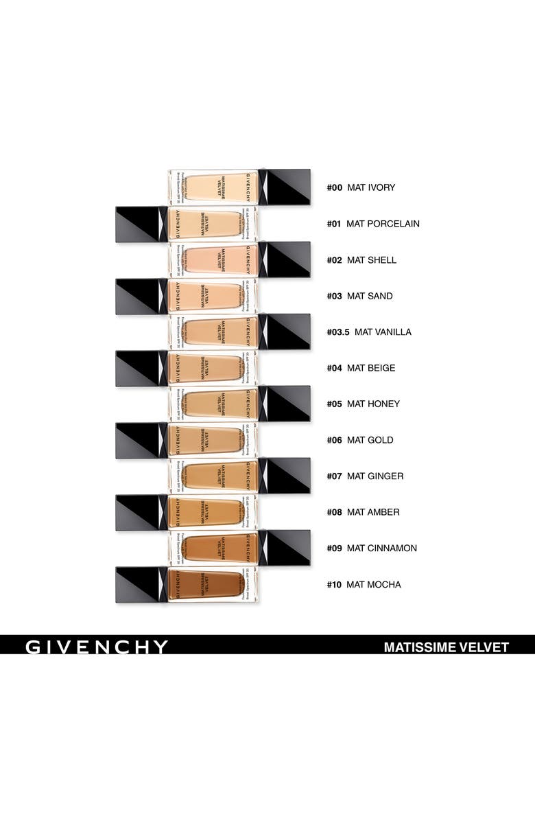 Givenchy Matissime Velvet Radiant Matte Fluid Foundation SPF 20, Alternate, color, 