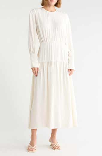 Long Sleeve Tiered Dress