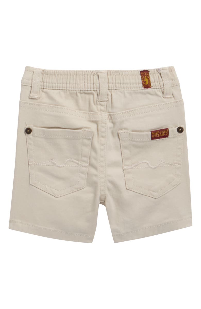 7 For All Mankind Cabana Shirt & Shorts Set, Alternate, color, Vanilla