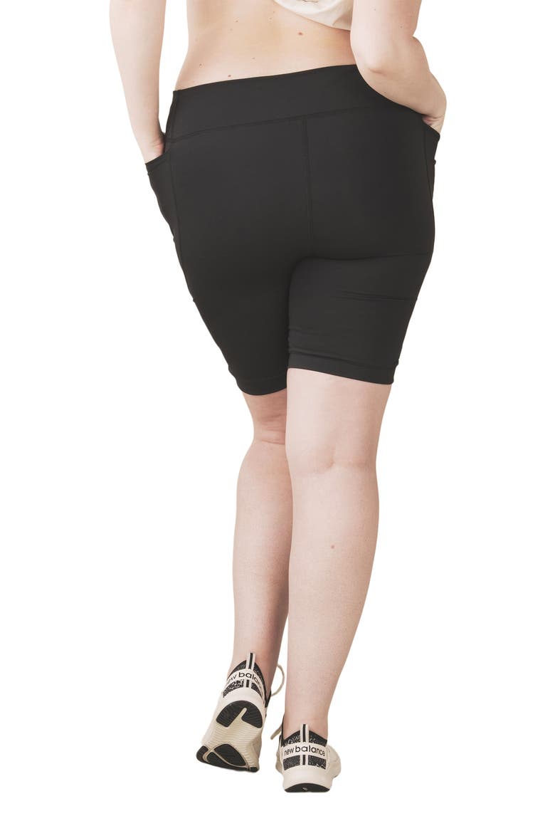 Sculpt Biker Short, Alternate, color, Black