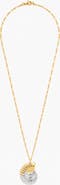 YOJ Coral Maxi Necklace In Two Tone