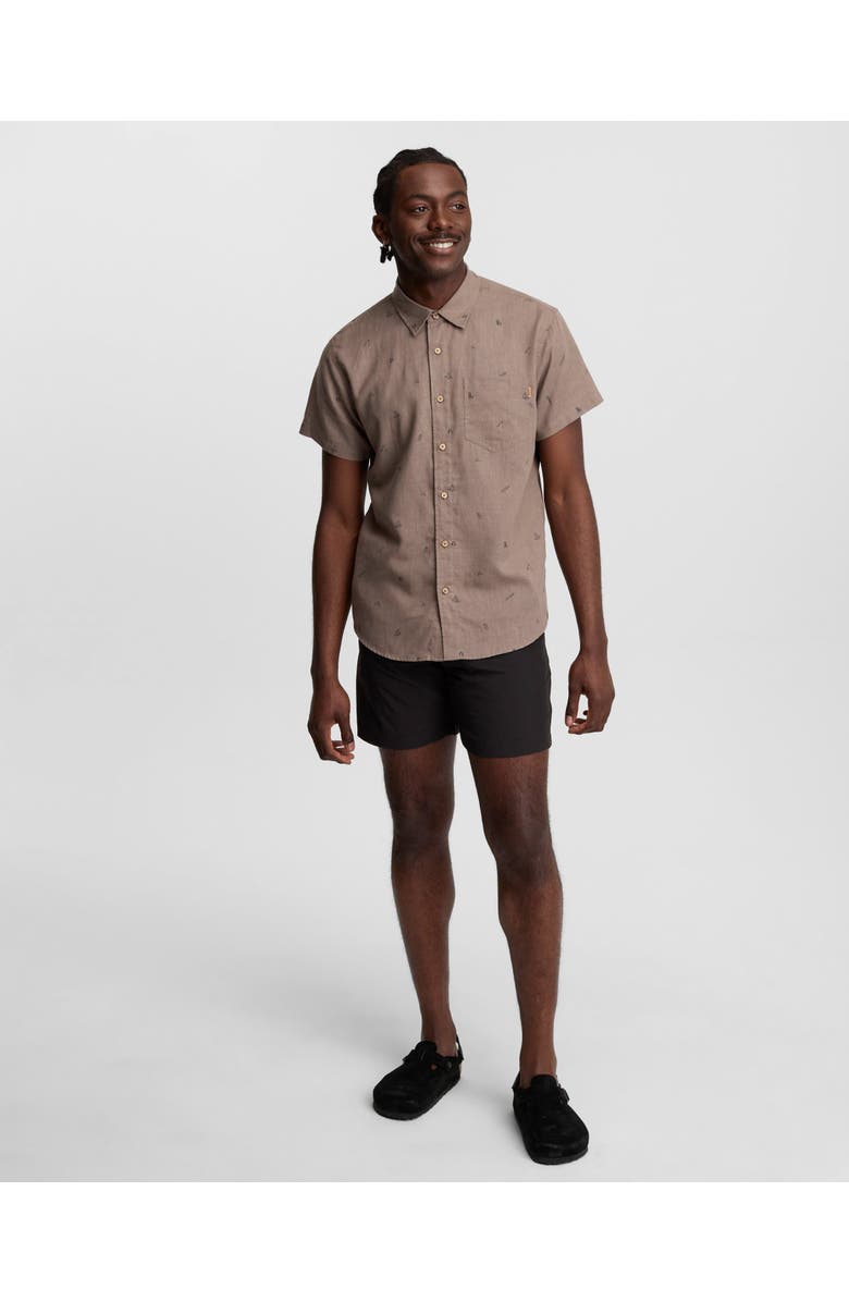 tentree Lake Life Mancos Shirt, Alternate, color, Clay/Lake Life