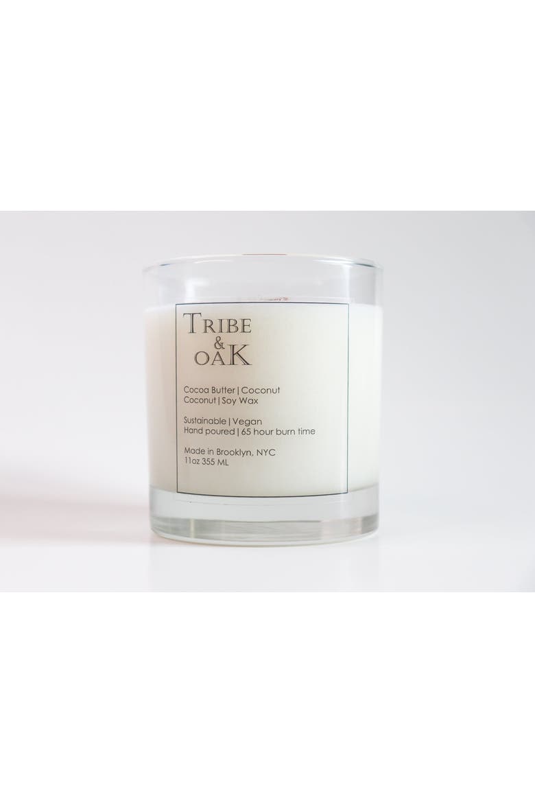 Cocoa Butter Coconut Coconut Soy Candle, Main, color, No Color