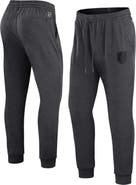 FANATICS Men's Fanatics Branded Heather Charcoal Vegas Golden Knights Authentic Pro Road Jogger Sweatpants