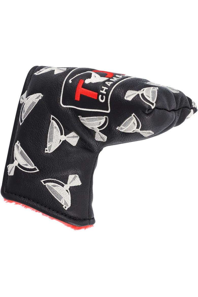 TOUR Championship Blade Putter Cover, Alternate, color, Black