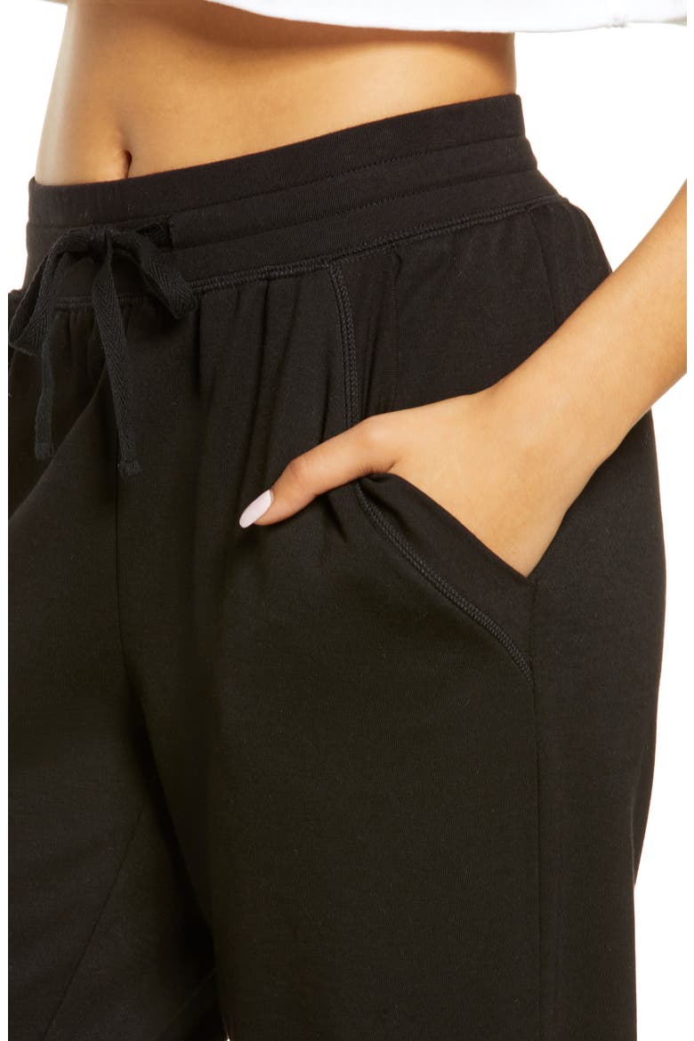 All Weekend Joggers, Alternate, color, BLACK