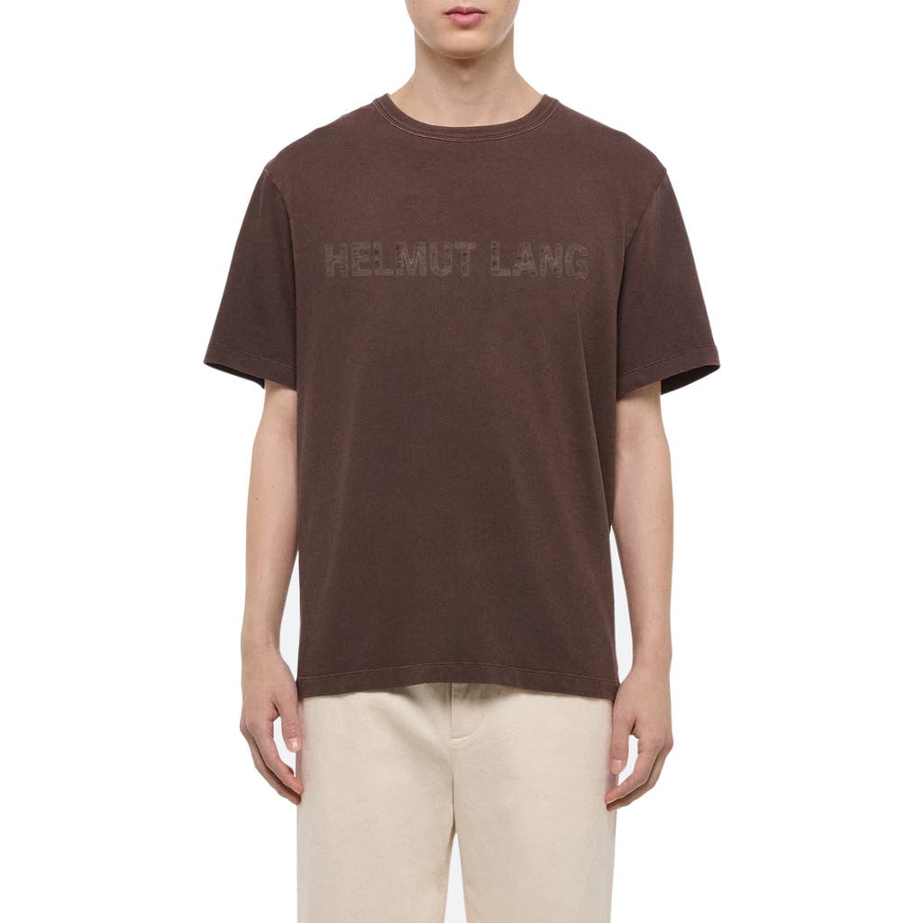 Helmut Lang Lazer Short Sleeve Logo Tee