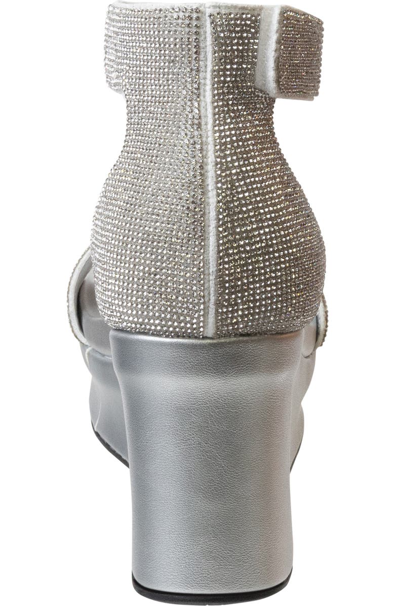 OTBT Status Crystal Embellished Wedge Sandal, Alternate, color,