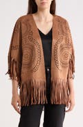 Forgotten Grace Fringe Faux Suede Jacket