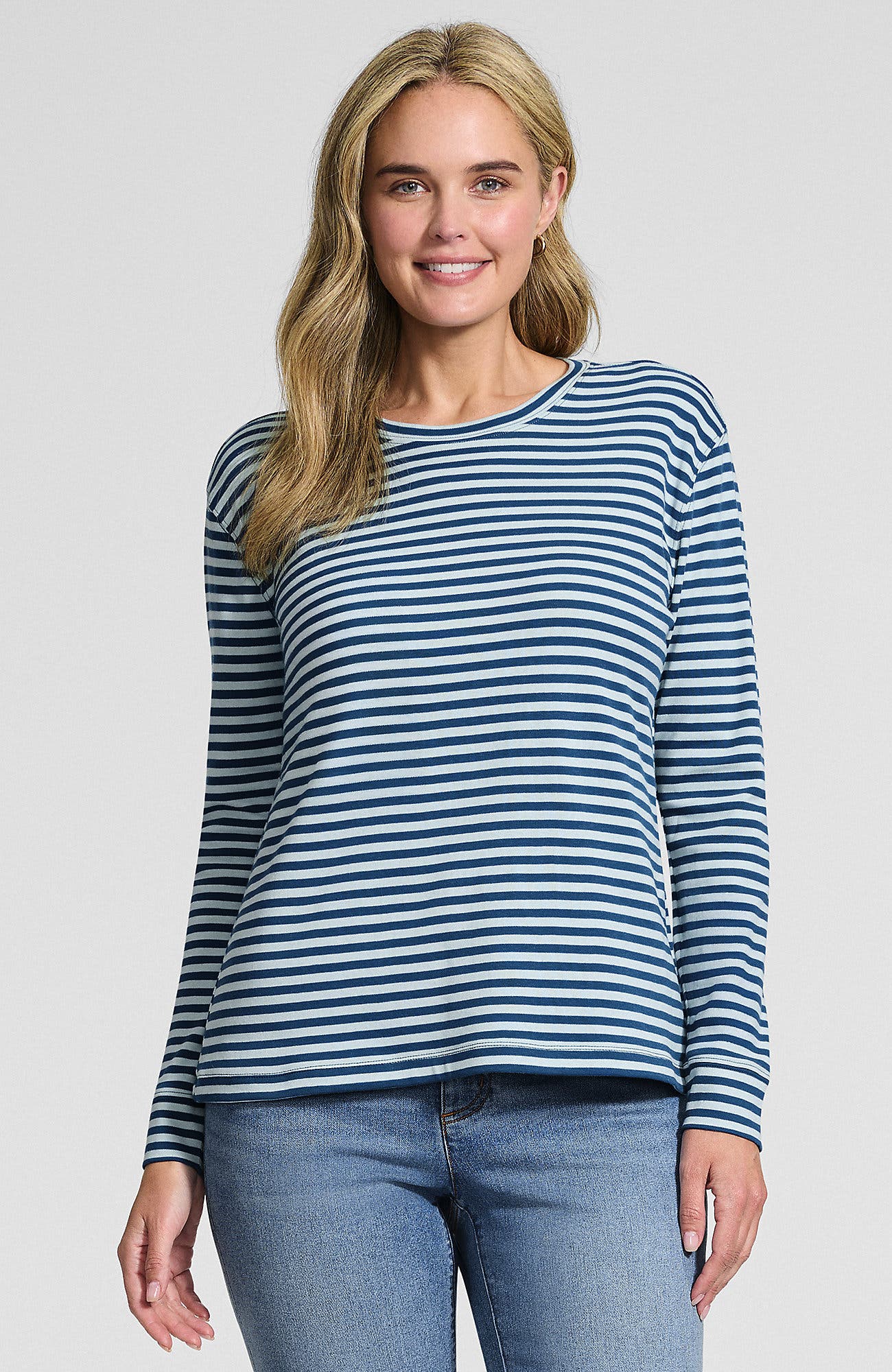 Baltic Teal/Seagrass Stripe